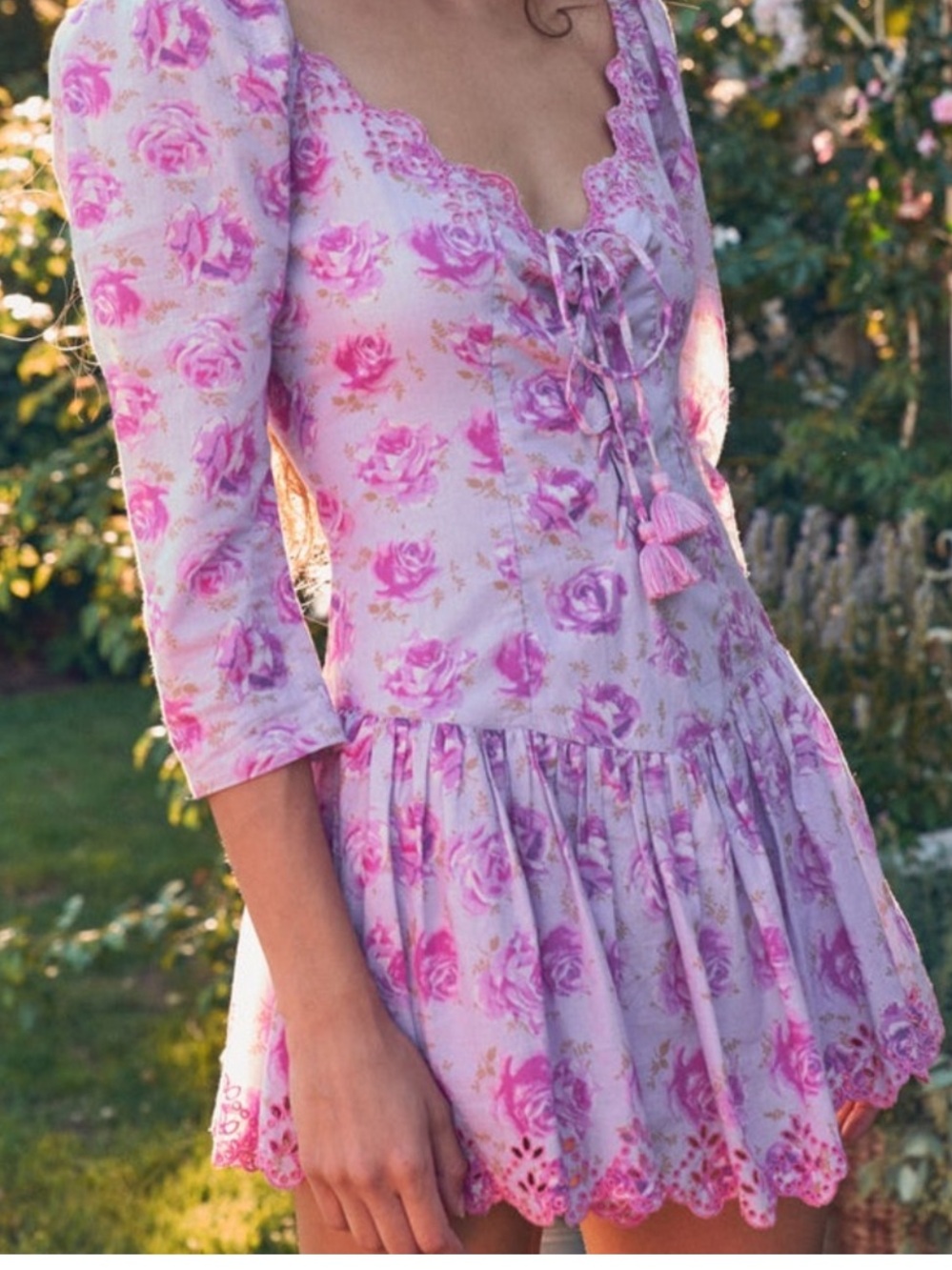 NWT Loveshackfancy Deeba dress size 2